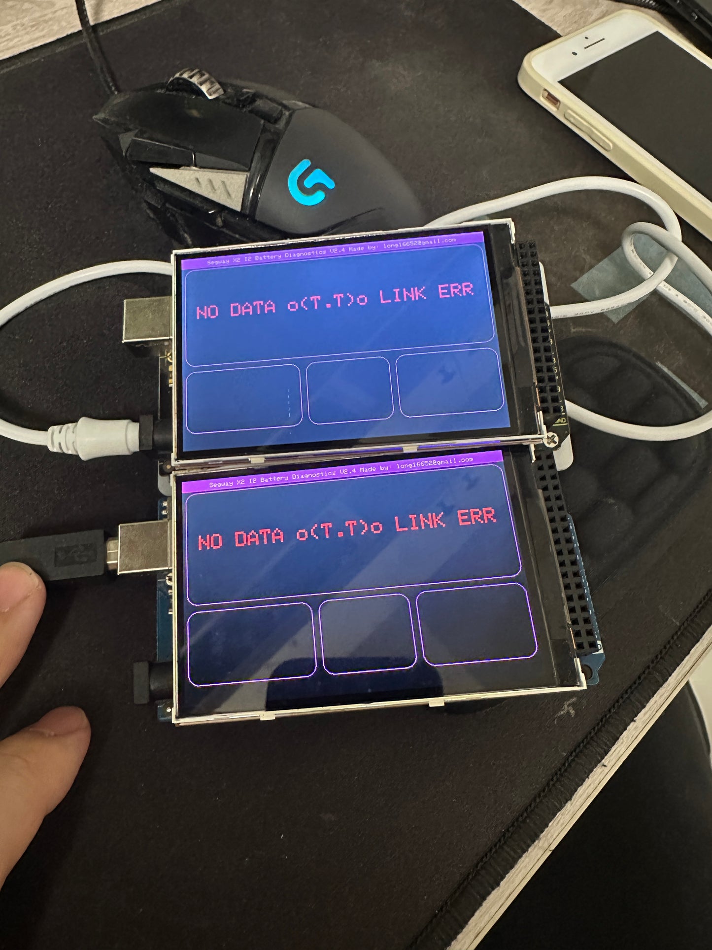 Segway i2 X2 SE PT Battery diagnostics Tester DlY Kit