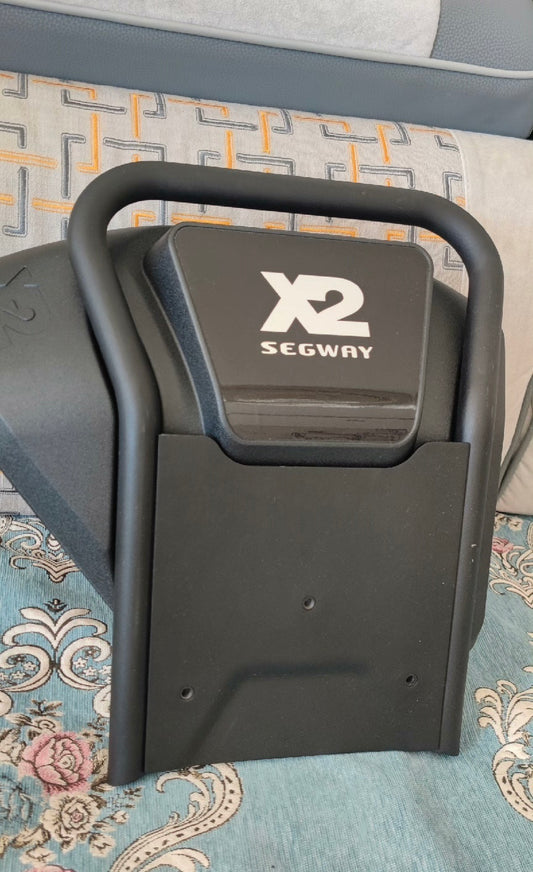 Nueva placa de parachoques y guardabarros para Segway X2 (negra)